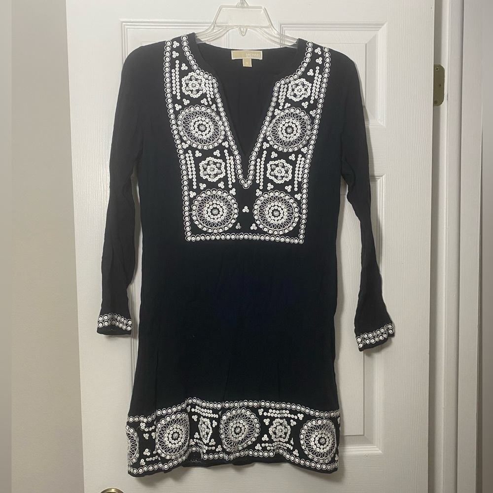 Michael Kors Gorgeous Embroided Sequence Mini Dress